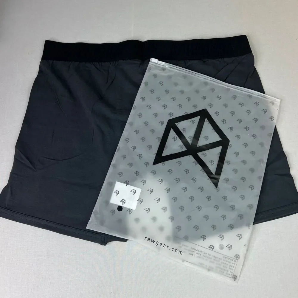 RAW‎ GEAR Mens Comfort Boxer Brief Black Sz XL NEW with Tag in Package